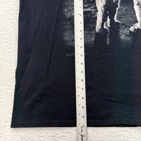 Liquid Blue Pink Floyd Astronaut Prism Graphic T Shirt Men's 4XL Black - Picture 5 of 8